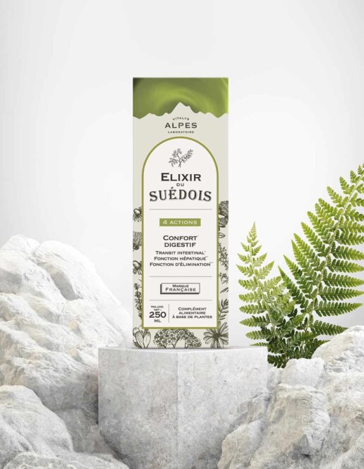 Création Packaging de Vitalys la marque des compléments alimentaire à base de plantes des Alpes à Aix-les-Bains